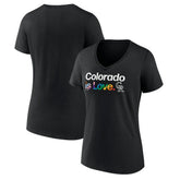 Colorado Rockies Women's City Pride V-Neck T-Shirt | MLB Outlet