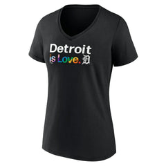 Detroit Tigers Women's City Pride V-Neck T-Shirt | MLB Online