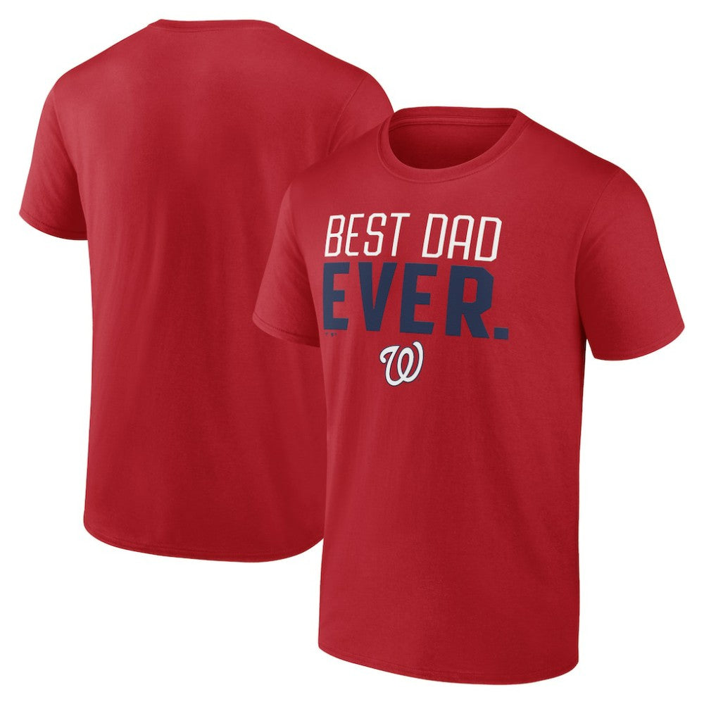 Washington Nationals Best Dad Ever T-Shirt | MLB Shop