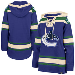Vancouver Canucks '47 Women's Superior Lacer Pullover Hoodie On Sale
