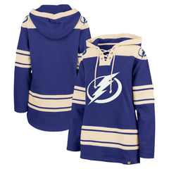 Tampa Bay Lightning '47 Women's Superior Lacer Pullover Hoodie Discount