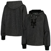 New York Mets DKNY Sport Women's Debbie Dolman Raglan Pullover Hoodie | MLB Shop