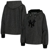New York Yankees DKNY Sport Women's Debbie Dolman Raglan Pullover Hoodie | MLB For sale