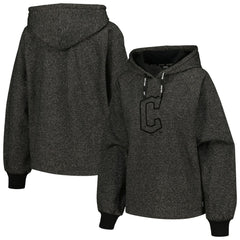 Cleveland Guardians DKNY Sport Women's Debbie Dolman Raglan Pullover Hoodie | MLB Online