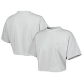 Chicago Bulls Lusso Women's Nola Faded Tonal Cropped T-Shirt sale On Sale