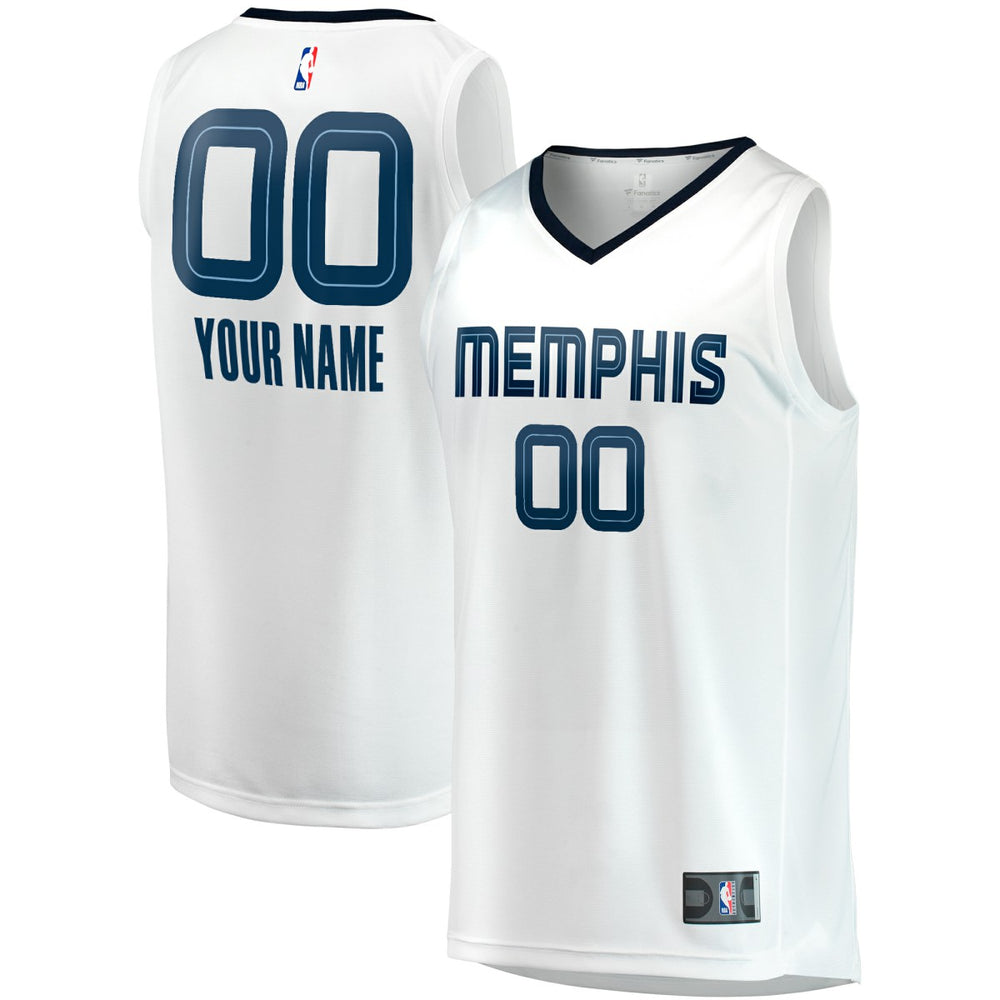 Memphis Grizzlies Youth Fast Break Replica Custom Jersey Discount