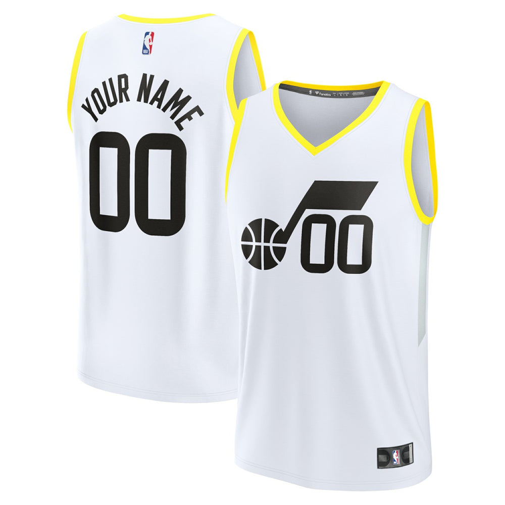 Utah Jazz Youth Fast Break Replica Custom Jersey Discount