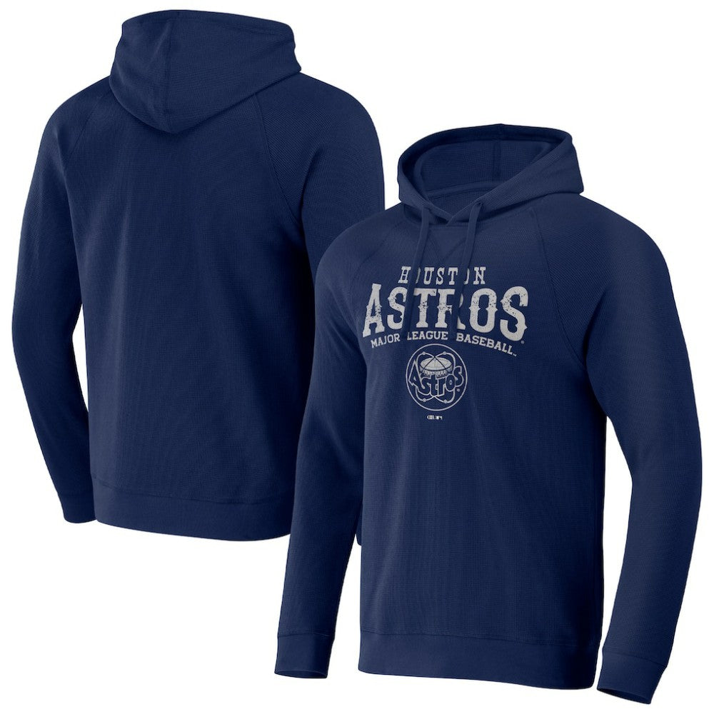 Houston Astros Darius Rucker Collection by Fanatics Waffle-Knit Raglan Pullover Hoodie | MLB Online