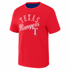 Texas Rangers Darius Rucker Collection by Fanatics Two-Way Ringer Reversible T-Shirt | MLB Sale