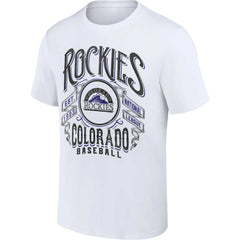 Colorado Rockies Darius Rucker Collection by Fanatics Distressed Rock T-Shirt | MLB Near me