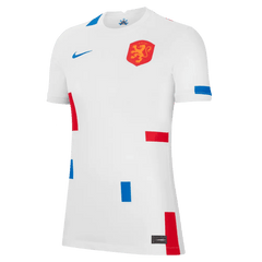 Netherlands Women's EC22 Away Soccer Jersey - White-Soar - Nike
