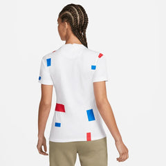 Netherlands Women's EC22 Away Soccer Jersey - White-Soar - Nike