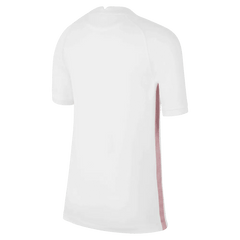 2022-23 France Away Youth Soccer Jersey White-Pink Glaze-Blue - Nike