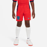 2022-23 England Youth Away Soccer Short Red-Blue Void - Nike
