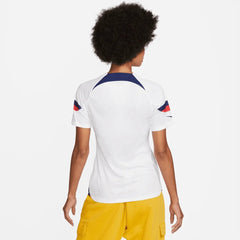 2022-23 USA Women's Home 4 Star Soccer Jersey White-Hyper Blue - Nike