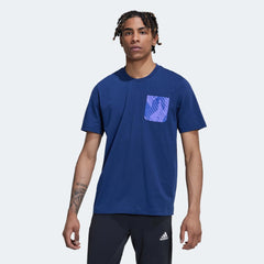 2022-23 Argentina Graphic Tee Night Indigo - Adidas