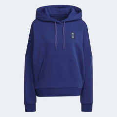 2022-23 Argentina Women's 3 Stripe Hoody Legacy Indigo - Adidas