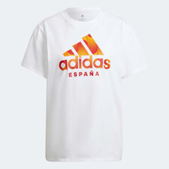 2022-23 Spain Women's Tee - White - Adidas