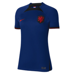 2022-23 Netherlands Women's Away Soccer Jersey - Deep Royal Blue - Nike