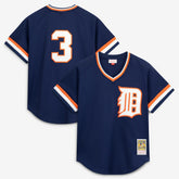 Alan Trammell Detroit Tigers Authentic Batting Practice Jersey - Navy