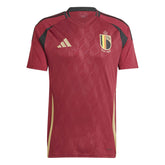 2024-25 Belgium Men's Stadium Home Soccer Jersey - Adidas