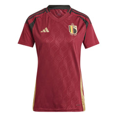 2024-25 Belgium Women's Stadium Home Soccer Jersey - Adidas