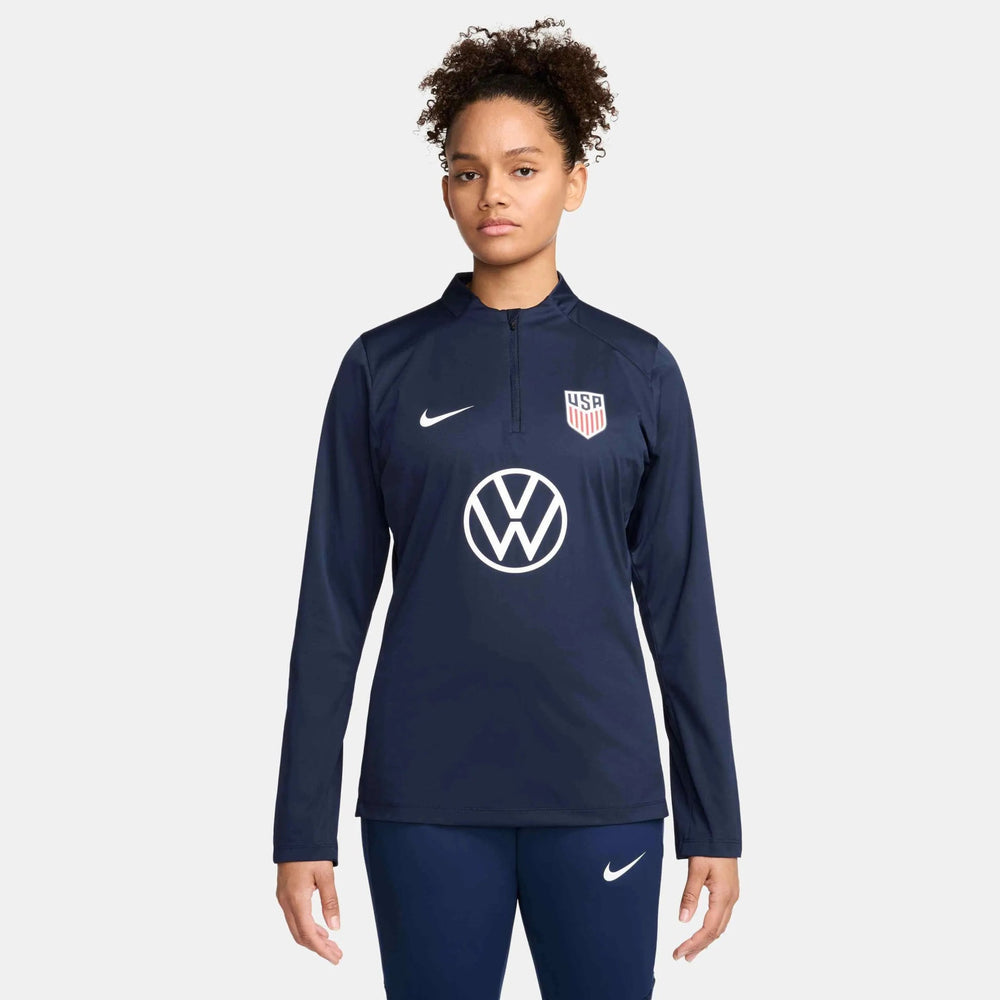 2024-25 USA Women's Storm-Fit Drill Top - Nike