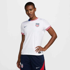 2024-25 USA Women's Stadium Home Soccer Jersey - Nike
