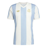 2025 Argentina Men's 50th Anniversary Stadium Soccer Jersey Ambient Sky / Cloud White - Adidas