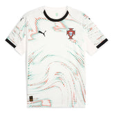 2025-26 Portugal Men's Stadium Away Soccer Jersey Puma White-Puma Black - Puma
