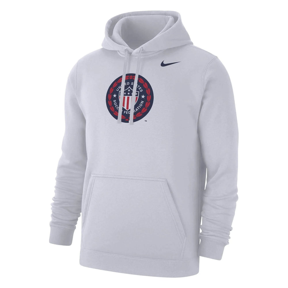 2025 USA Men's Club Fleece Pullover Hoody White - Nike