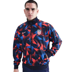 2025 USA Men's Academy Pro Anthem Jacket Obsidian/Challenge Red - Nike