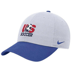 2025 USA Club Colorblock Cap White/Blue - Nike