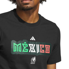 2026 Mexico Men's World Cup HJH Tee Black - Adidas