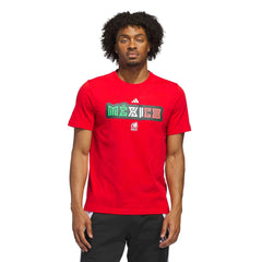 2026 Mexico Men's World Cup HJH Tee Better Scarlet - Adidas