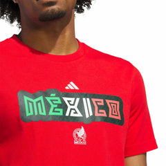 2026 Mexico Men's World Cup HJH Tee Better Scarlet - Adidas
