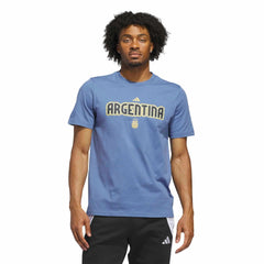 2026 Argentina Men's World Cup HJH Tee Crew Blue - Adidas