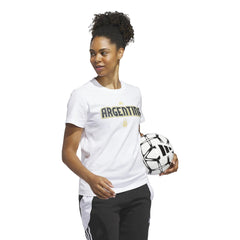 2026 Argentina Women's World Cup HJH Tee White - Adidas