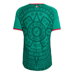 2026 Mexico Men's Authentic Home Soccer Jersey Bold Green - Adidas