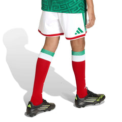 2026 Mexico Youth Home Shorts White - Adidas