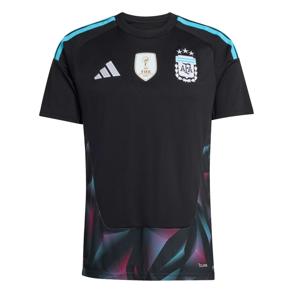 2026 Argentina Men's Stadium Home Goalkeeper Soccer Jersey Black - Adidas