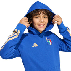 2026 Italy Youth DNA Hoodie Bold Blue - Adidas