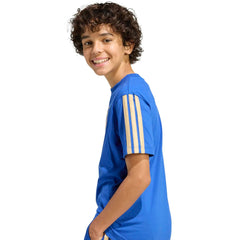 2026 Italy Youth DNA Tee Old Blue - Adidas