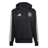 2026 Germany Men's DNA Fleece Hoodie Black - Adidas