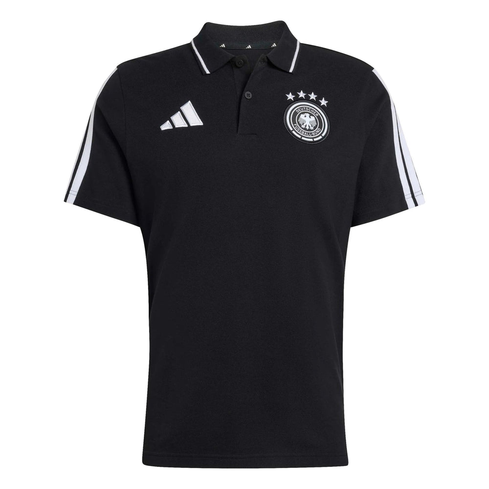 2026 Germany Men's DNA Polo Black - Adidas