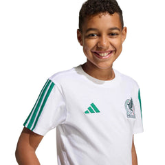 2026 Mexico Youth DNA Tee White - Adidas