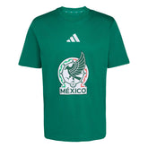 2026 Mexico Men's DNA Graphic Tee Bold Green - Adidas