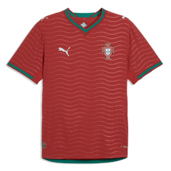 2026 Portugal Men's Authentic Home Soccer Jersey Club Red-Green Lagoon - Puma
