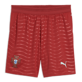 2026 Portugal Youth Stadium Home Shorts Club Red-Green Lagoon - Puma