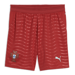 2026 Portugal Youth Stadium Home Shorts Club Red-Green Lagoon - Puma